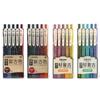 Set de 5 pixuri cu cerneală vintage pentru scris cu uscare rapidă, pix multicolor, 0,5 mm, pentru jurnal, marker de desen, liner, școală de artă DIY