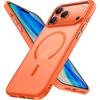 Coque de protection - BOOLING - iPhone 17 Pro Max - Hybride - Anneau Magnétique - Orange