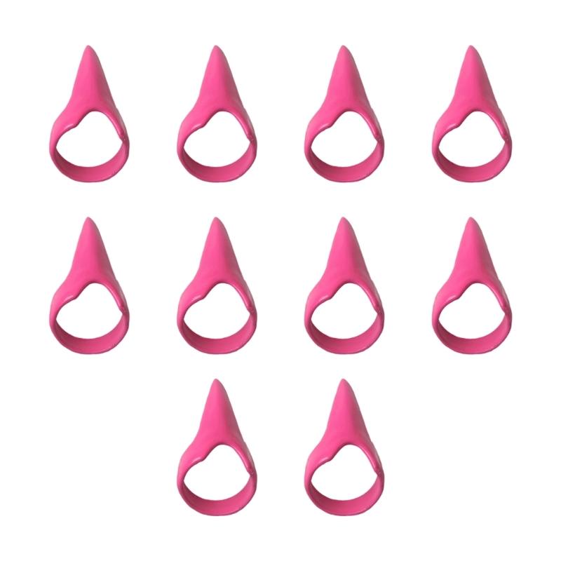 Elegante Retro Punk Krallen Nagelringe Praktisches Accessoire für trendbewusste Frauen Verstellbarer Legierungsmodeschmuck Geschenke