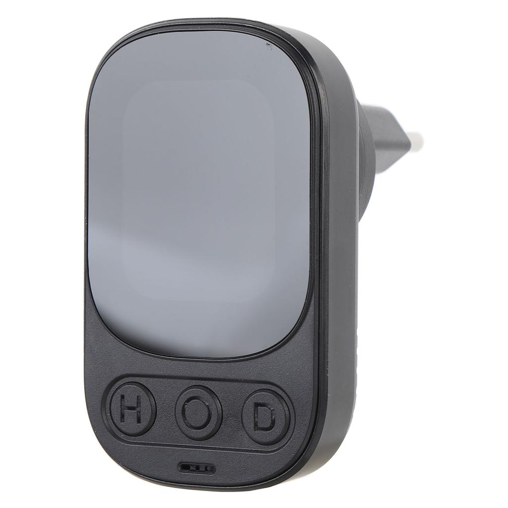 CO Gas Detector AC Plug In Portable CO Detector Device 3 In 1 Temperature Humidity Tester for Home