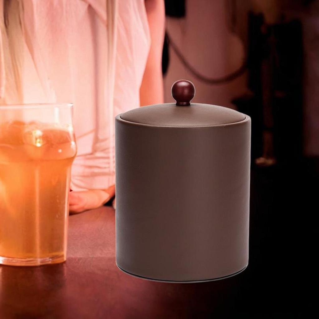 Ice Bucket with Cover Cube Storage Drink Tub Comfortable Wine Chiller
