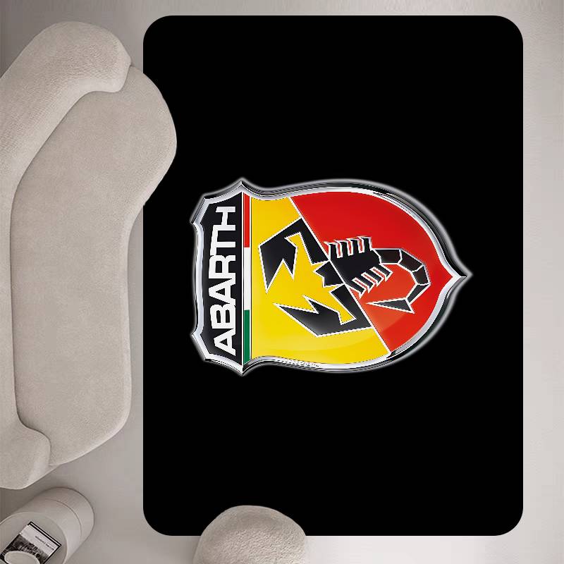 Bath Mats A-AbarthS-S Kitchen Mat Kids Room Bedroom Decoration Balcony Anti-Slip Doormat Living Room Alfombra