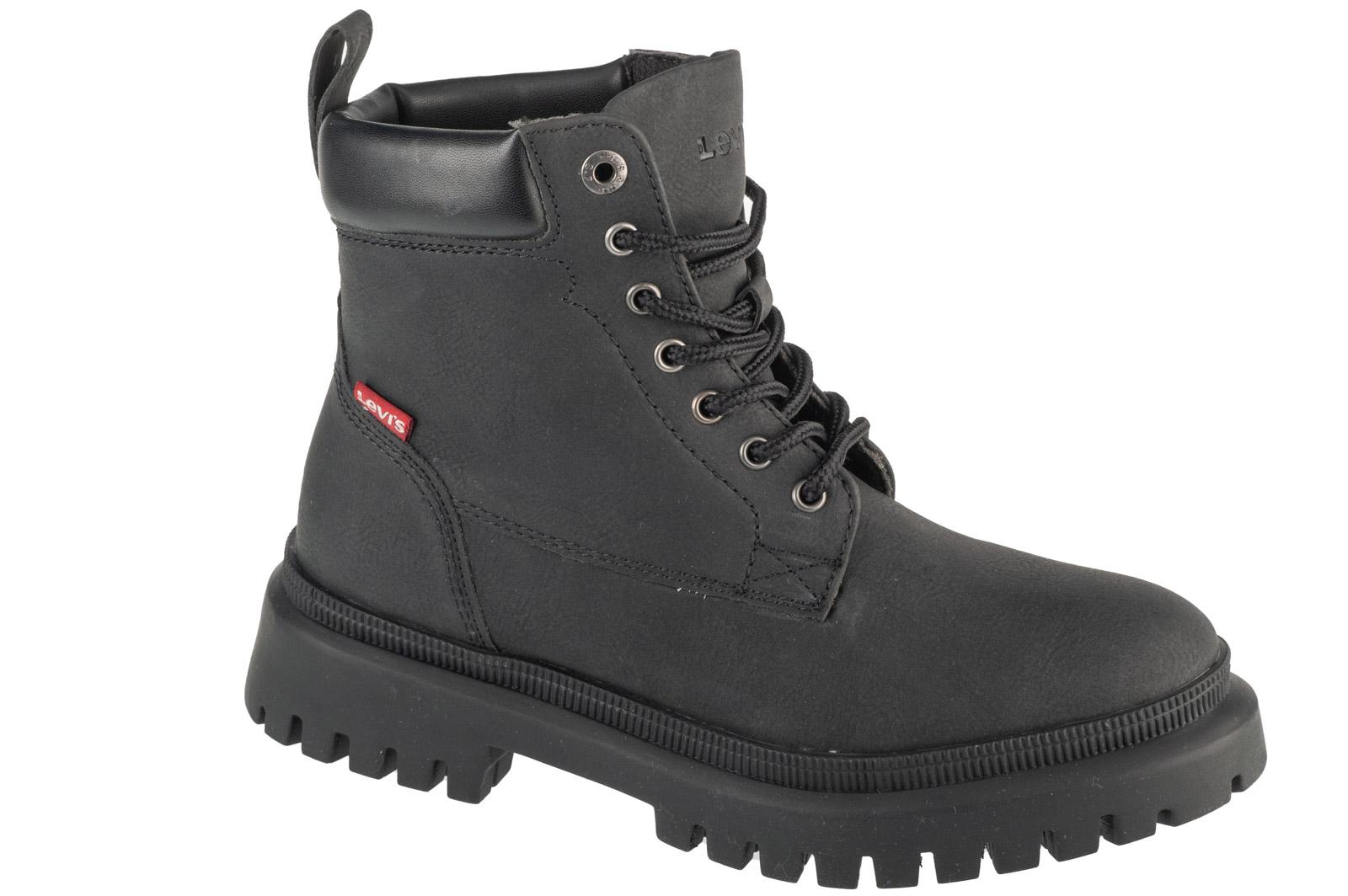 Levi's Lennox, Botas de caminhada pretas femininas 37 preto