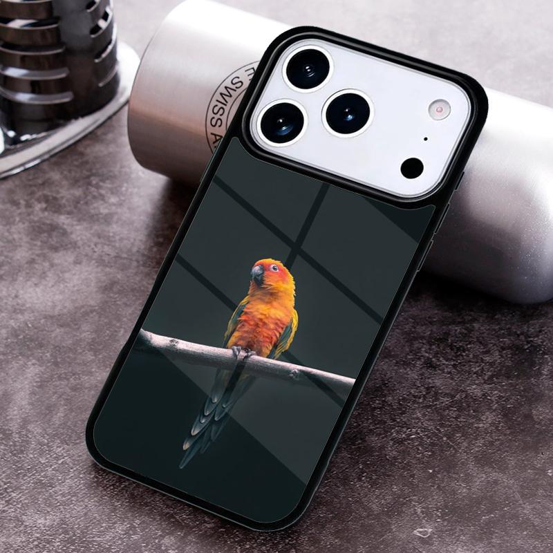 Parrot Bird soft Phone Case for iPhone 17 16 15 Pro Max Air 14 13 12 11 Plus Shockproof Capa Cover