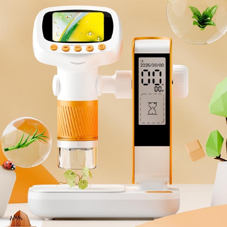 Educational Shockproof Handheld Microscope High Resolution Rechargeable Battery Ideal For Biology Studies Exploration