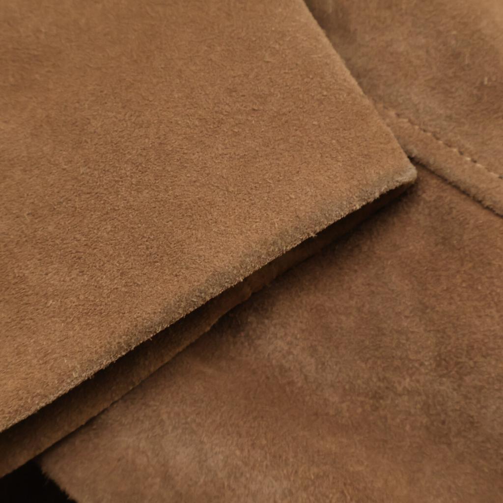 Saint Laurent Paris [Domestic Regular] 582288 Suede Western Jacket 48 BrownUsed