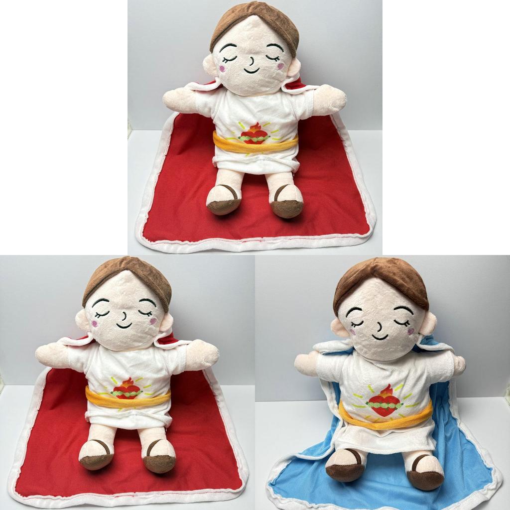 Niedliche Mädchen-Stoffpuppe mit Atmungs- und Musikfunktion für Kinder, Baby, Weiches Kissen, Geschenk