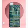 Claude Monet Art Painting Case For Samsung Galaxy S24 Ultra S22 Plus S20 S21 FE S8 S9 S10 Note 10 20 S23 Ultra Cover
