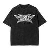 Rock Band Babymetal Vintage Washed Graphic T-Shirt Men's Woman's Hip Hop Loose Fashion Short Sleeve Graphics Tees Streetwear
