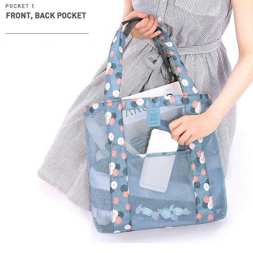 Large Capacity Swimming Shoulder Bag Transparent Toiletries Bag Portable Makeup Storage Bag  Ladies