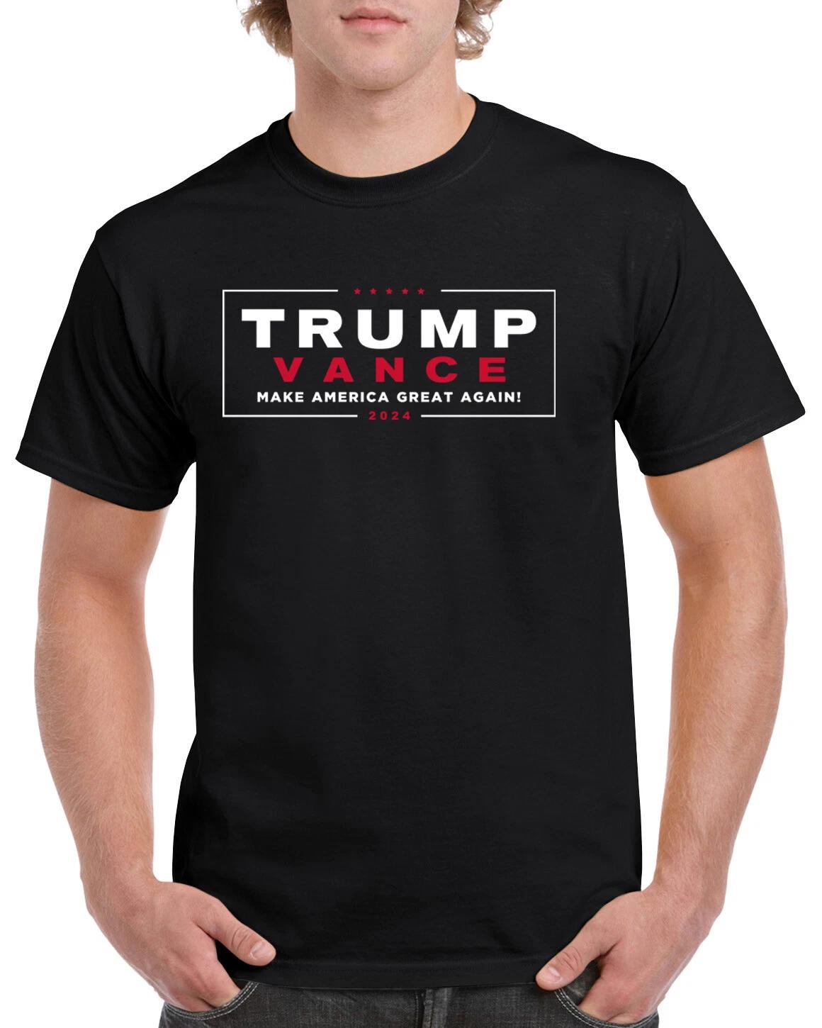 

Trump Vance 2024 T-Shirt Campaign Election 47 President VP JD Donald MAGA GTR06 L