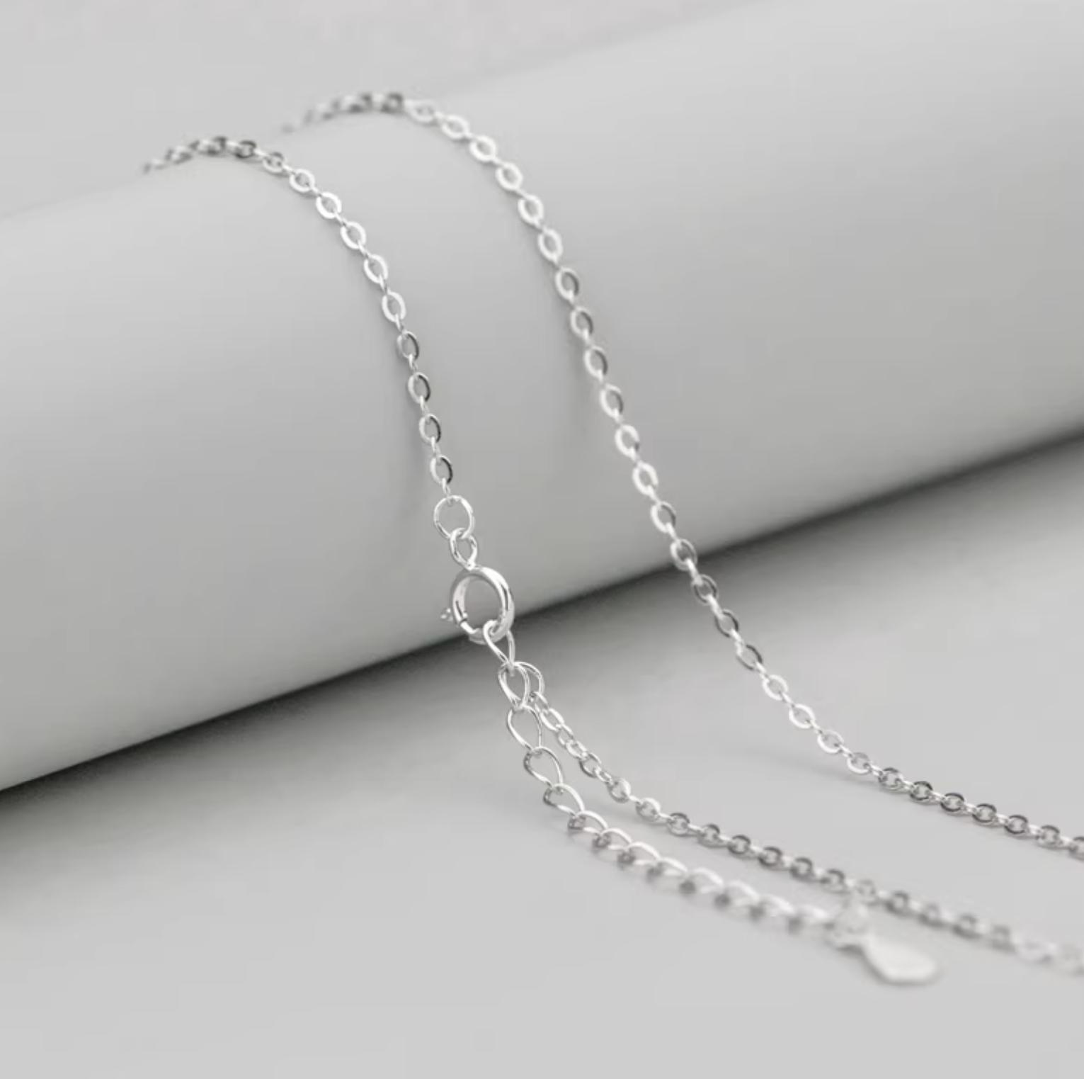 

Gold Plated Genuine 925 Silver Chains DIY Necklace for Women Box Twisted Link Snake O Chain Accessories 45cm серебряный