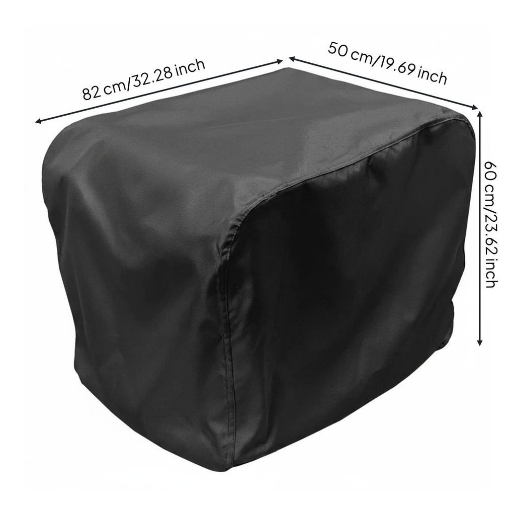 Outdoor Generator Cover Fitted Equipment Shelter Black