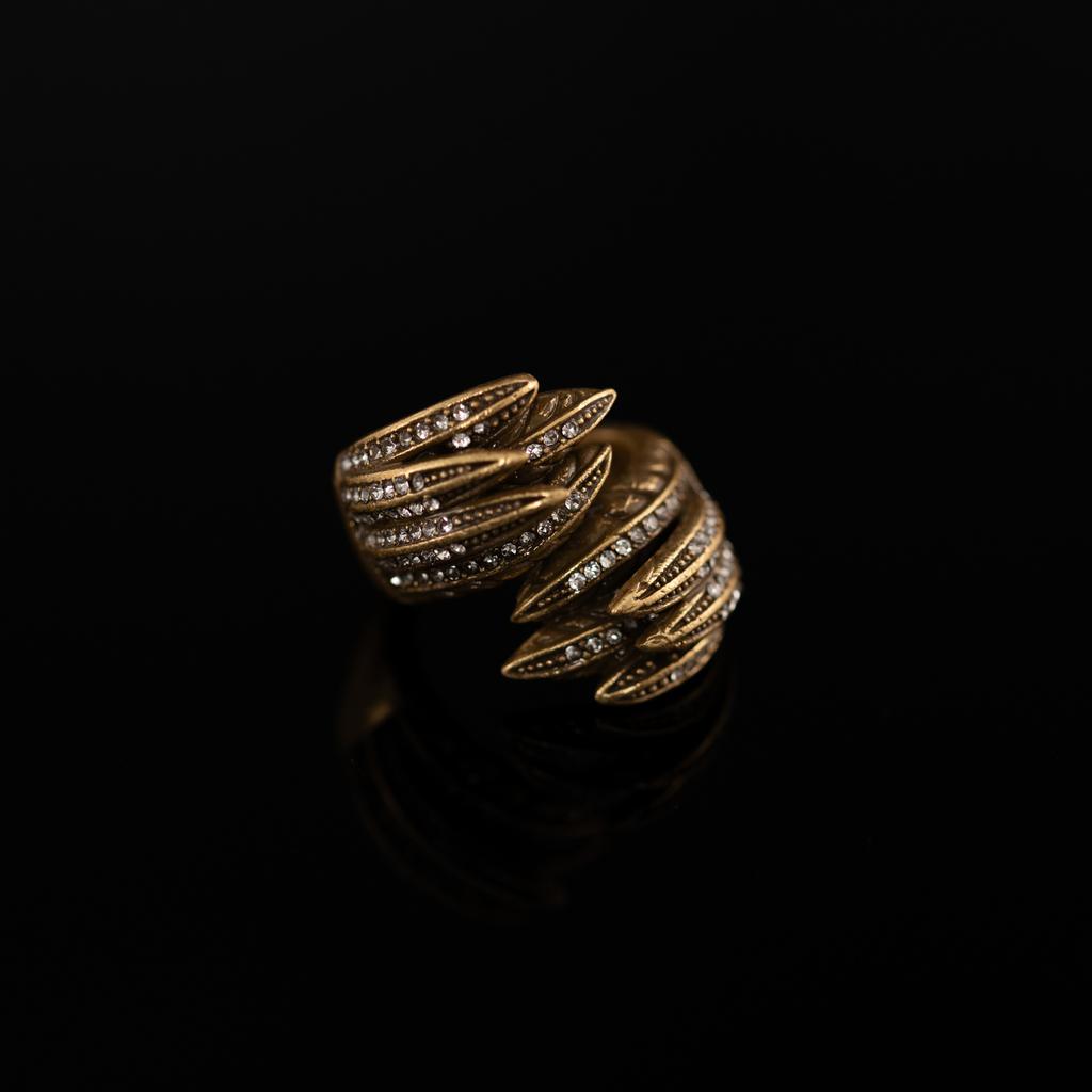 Medieval Copper Alloy Ring, Retro Court Style, High Sense Female Designer Temperament, New Ring