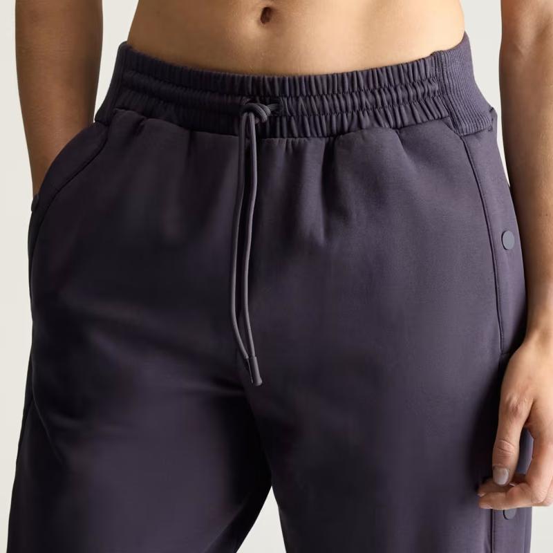 adidas Stella McCartney Solid High-Waisted Tied Knitted Sports Pants Women Bottoms KR6256