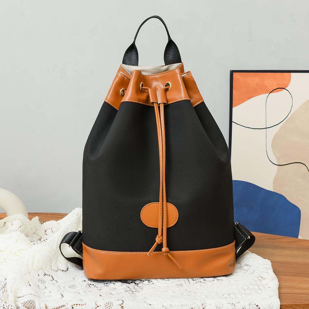 Женская сумка-ведро на шнурке — фото 18