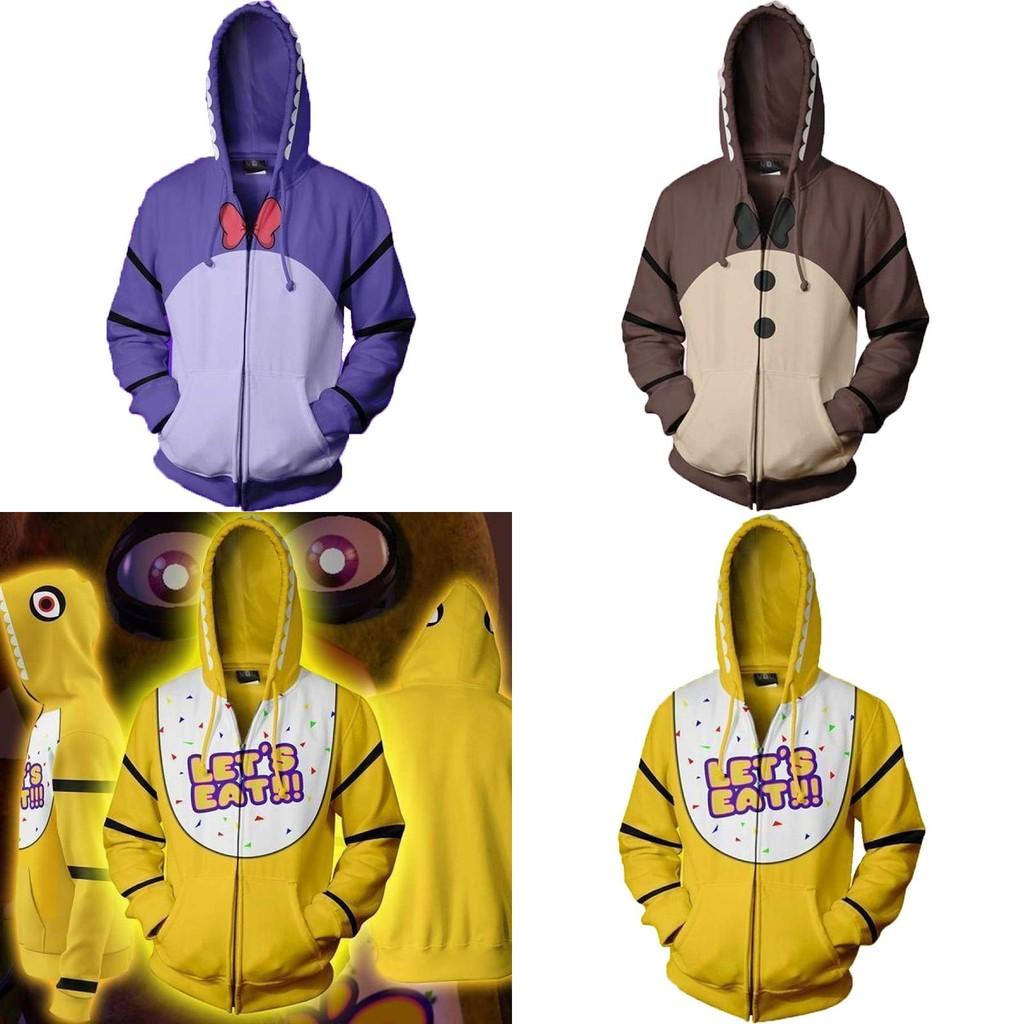 Hanorac premium costum cosplay Five Nights At Freddy's Fnaf cu model vibrant