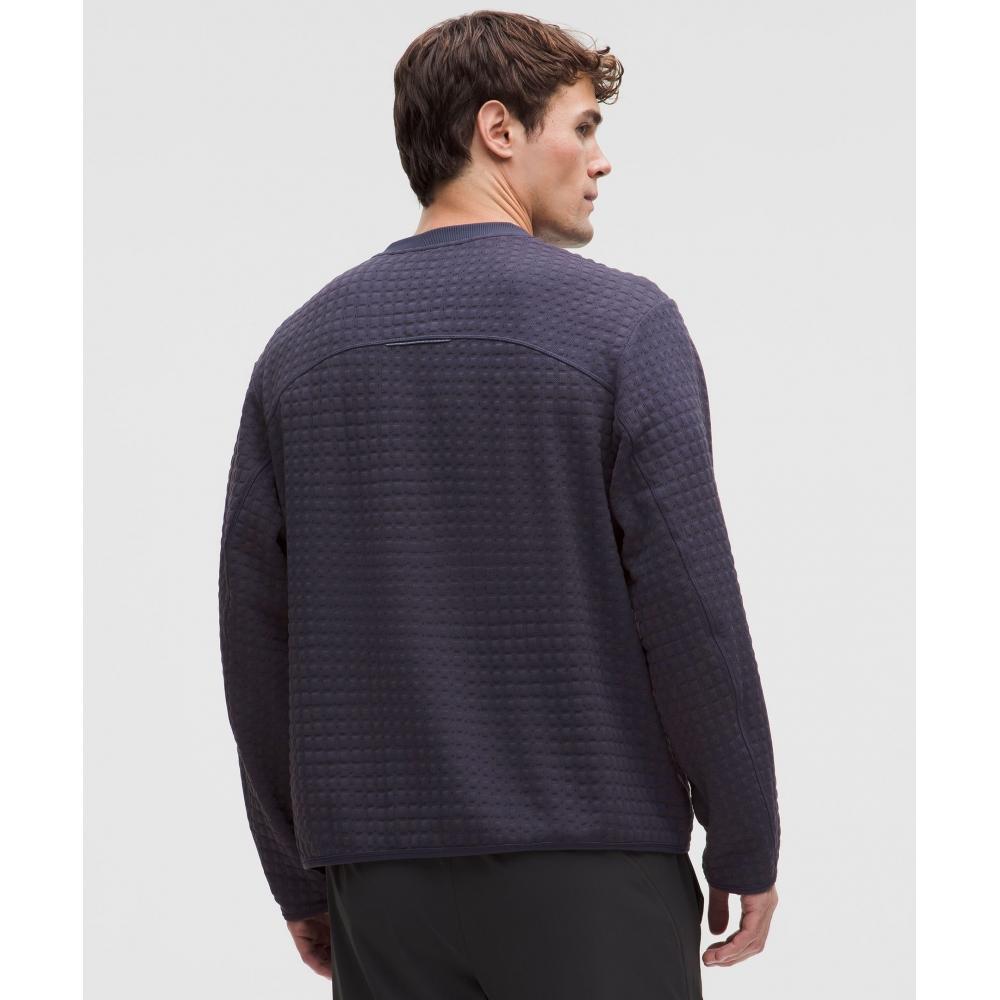 Lululemon 3d Waffle Knit Jacquard Pullover Atmospheric Purple Atmospheric Purple