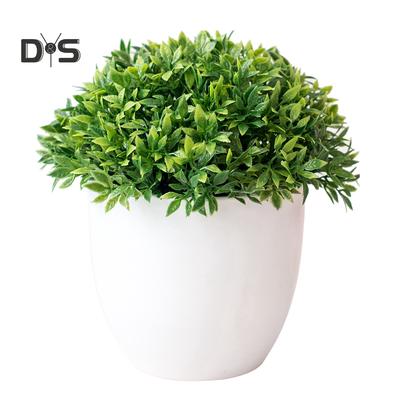 Planta artificial grama bola miniascape festa de casamento casa mesa bonsai decoração