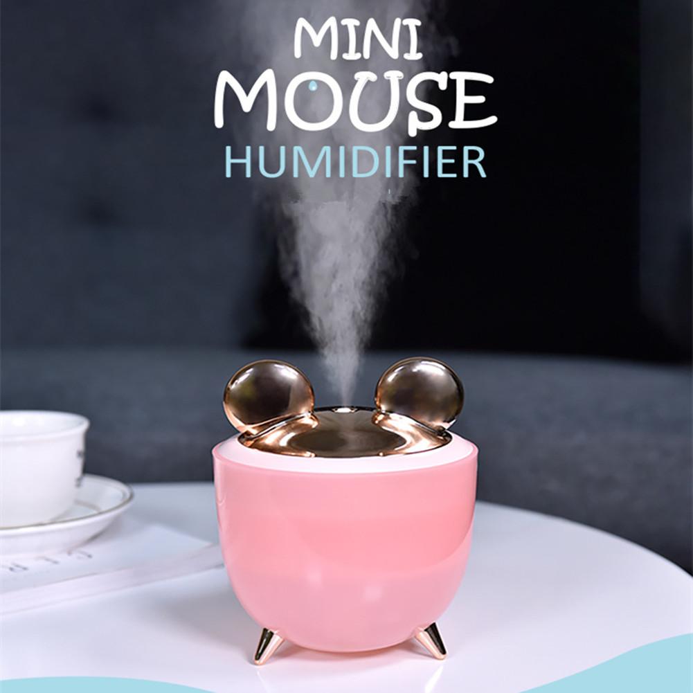 350ml Cute Cartoon Shape Mini Air Humidifier Aroma Ddiffuser for Car Office Home Tabletop