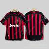 0607AC Milan retro jersey Cacanesta Maldini Inzaghi Pirlo long short-sleeved football jersey