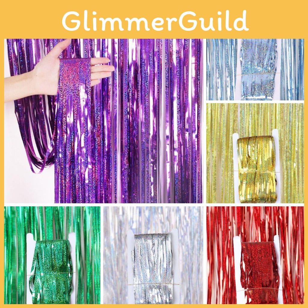 Laser-Regenvorhang Schaffen Sie zu Hause eine romantische Atmosphäre mit Folien-Metalldraht-Hintergrund