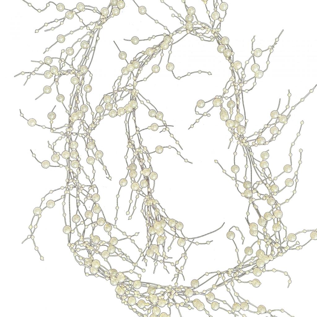 Beaded Christmas Garland Festive Berry Beaded Garland for Holiday Home Decor