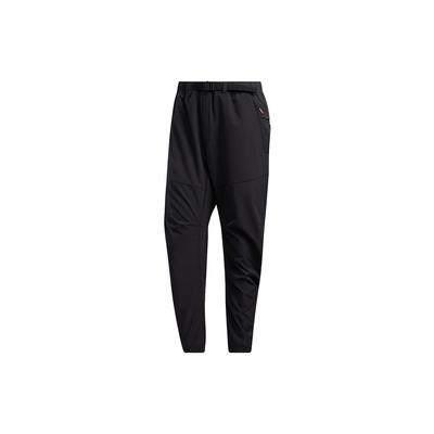 Essential Twill Knit Track Pants Men Bottoms Black GF4005