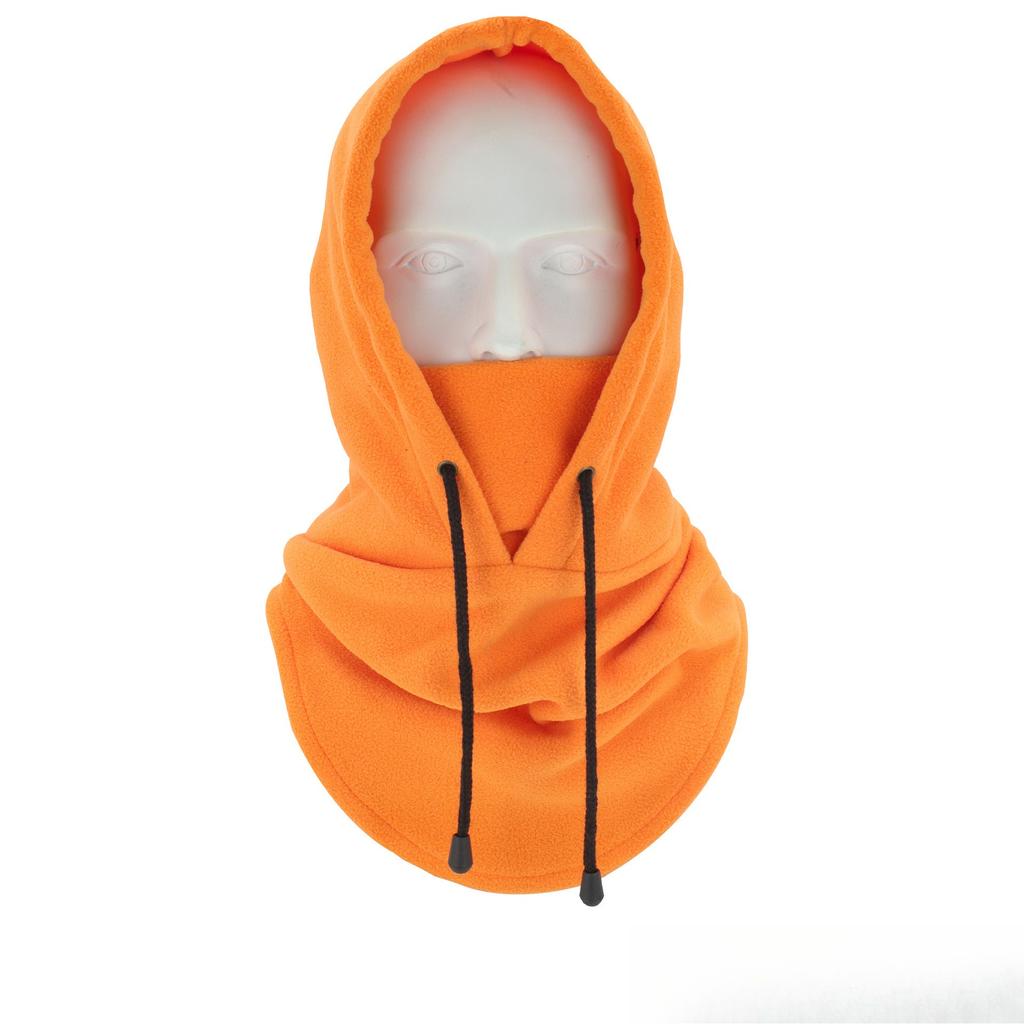 Hat Winter Ski Windproof Thicken Warm Outdoor Cycling Motorcycle Cap with Drawstring Neck Cover for Men Women