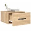 Maison Exclusive - Tables de chevet murales 2 pcs chêne sonoma 35x35x20 cm