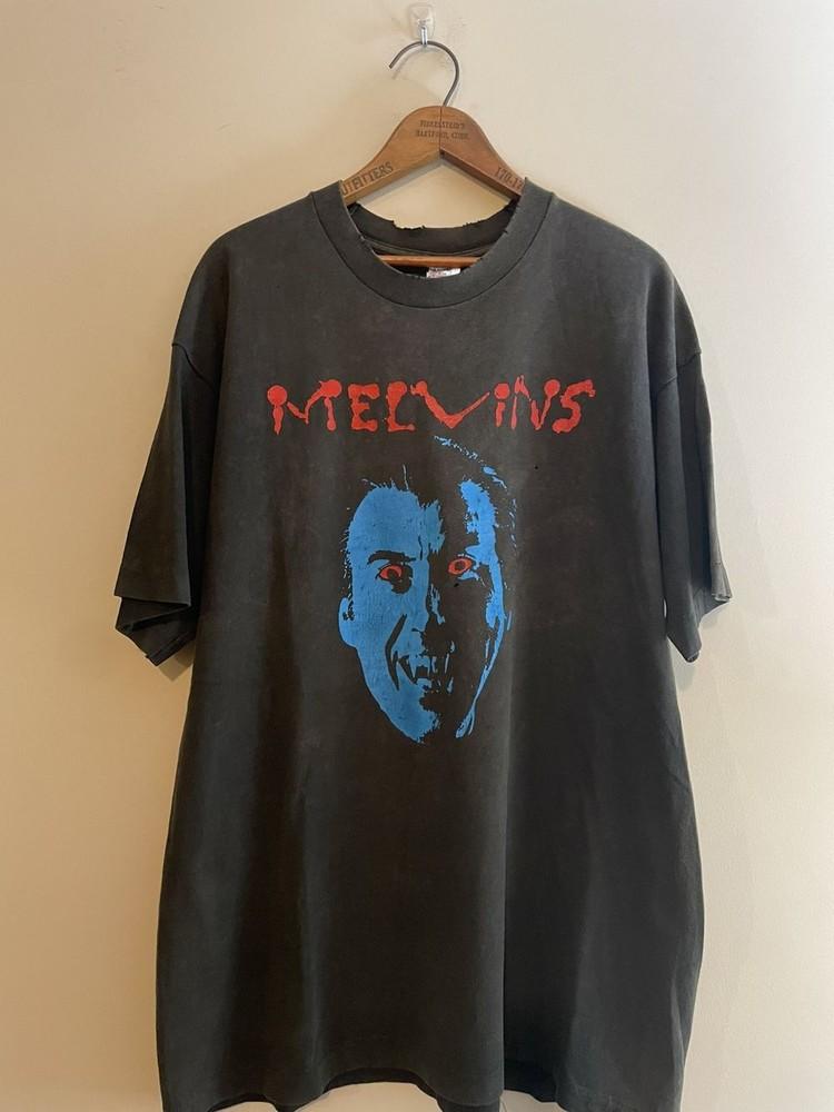 Vtg 90er Melvins Dracula Retro Style Schwarz Unisex T-Shirt Nachdruck S-5XL KH11352 Unisex T-Shirt