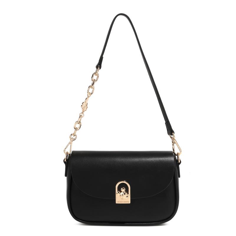 New Disney Mickey Series PU Shoulder Bag Women's Brown BMK-71885K