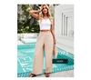 Diyun 2024 Women's Solid Color Loose Wide-Leg Trousers - Spring/Summer Collection