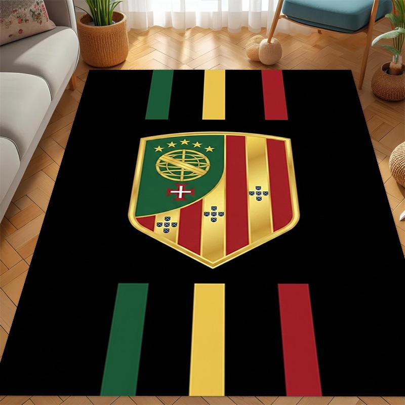 Royal Emblem Fabric carpet Living room and bedroom mats Doormat Art Christmas gifts Doormat