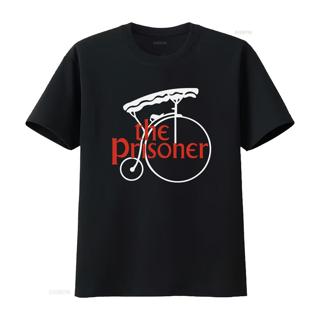 The Prisoner Inspired Number Six T Shirt  Premium Cotton Not A vintage Washed Soft Casual Stylish Stretched fashion graphic