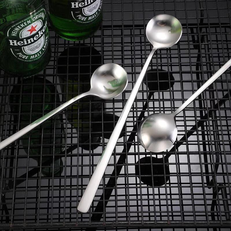 304 Stainless Steel Long Handle Bar Stirring Spoon