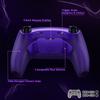EXtremeRate Kit Paddle Dorsali RISE Plus MAX per Controller PS5 con Stop Grilletti a Scatto Kit Pulsanti Dorsali Riassegnabili in Gomma per Controller PS5 Controller