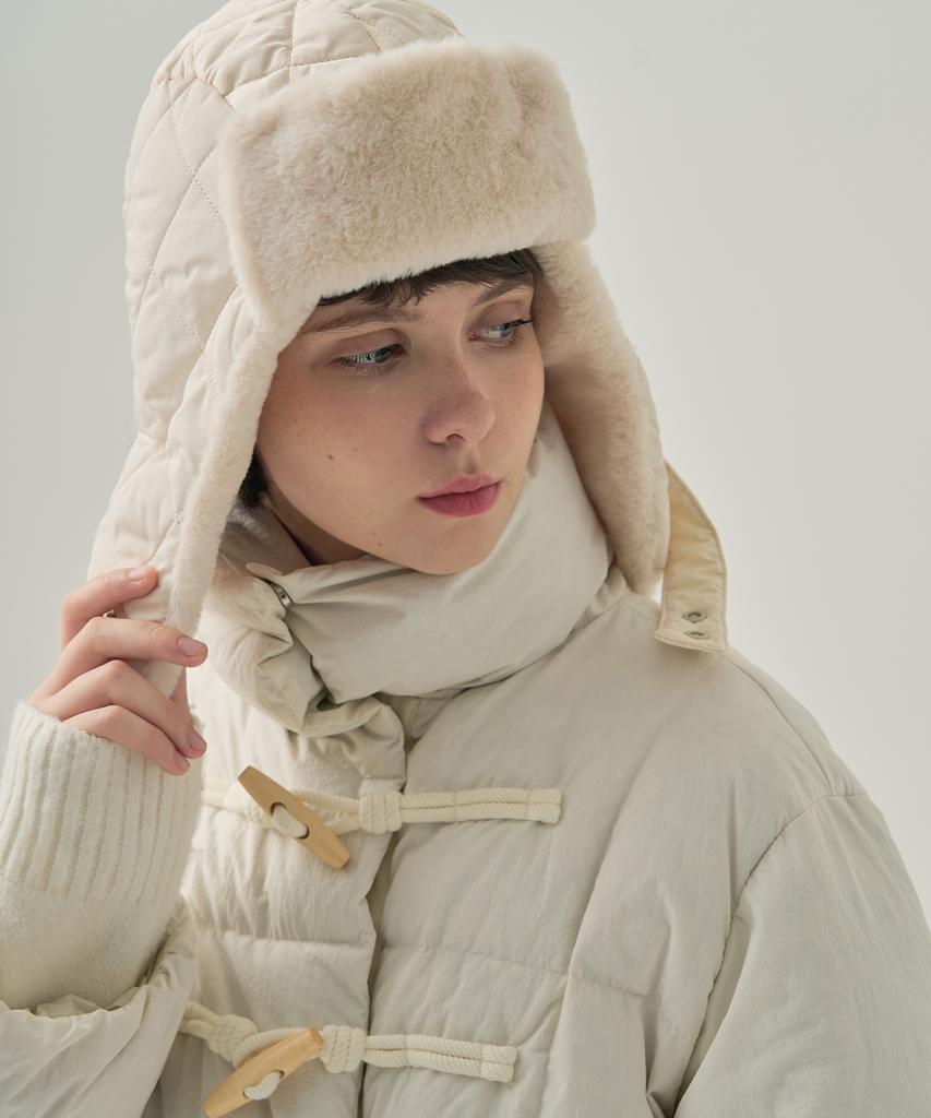 Deuloupisumeon Padded Earflap Trooper Hat [Black]