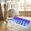 1/2/3PCS Medicine Pillboxes Pill Case Portable Tablet Dispenser Pill Box Organizer 7 Days Weekly Pillbox Jewelry Accessories