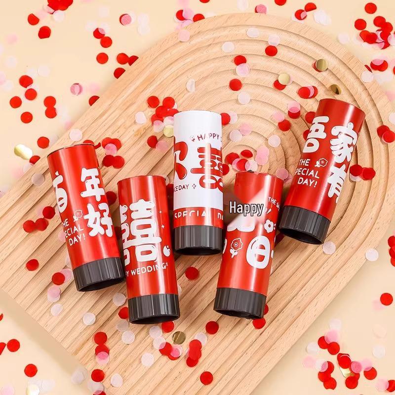 Handheld Wedding Confetti Tube - Petal Rain Party Popper