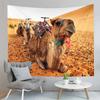 Animal Camel Tapestry Sunset Scenery Tapestry Desert Sunset Tapestry Home Living Room Bedroom Aesthetics Decoration Tapestries
