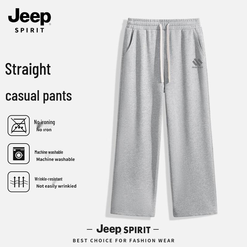 JEEP SPIRIT Herren 2025 Frühling/Herbst Locker geschnittene Straight Leg Freizeithose