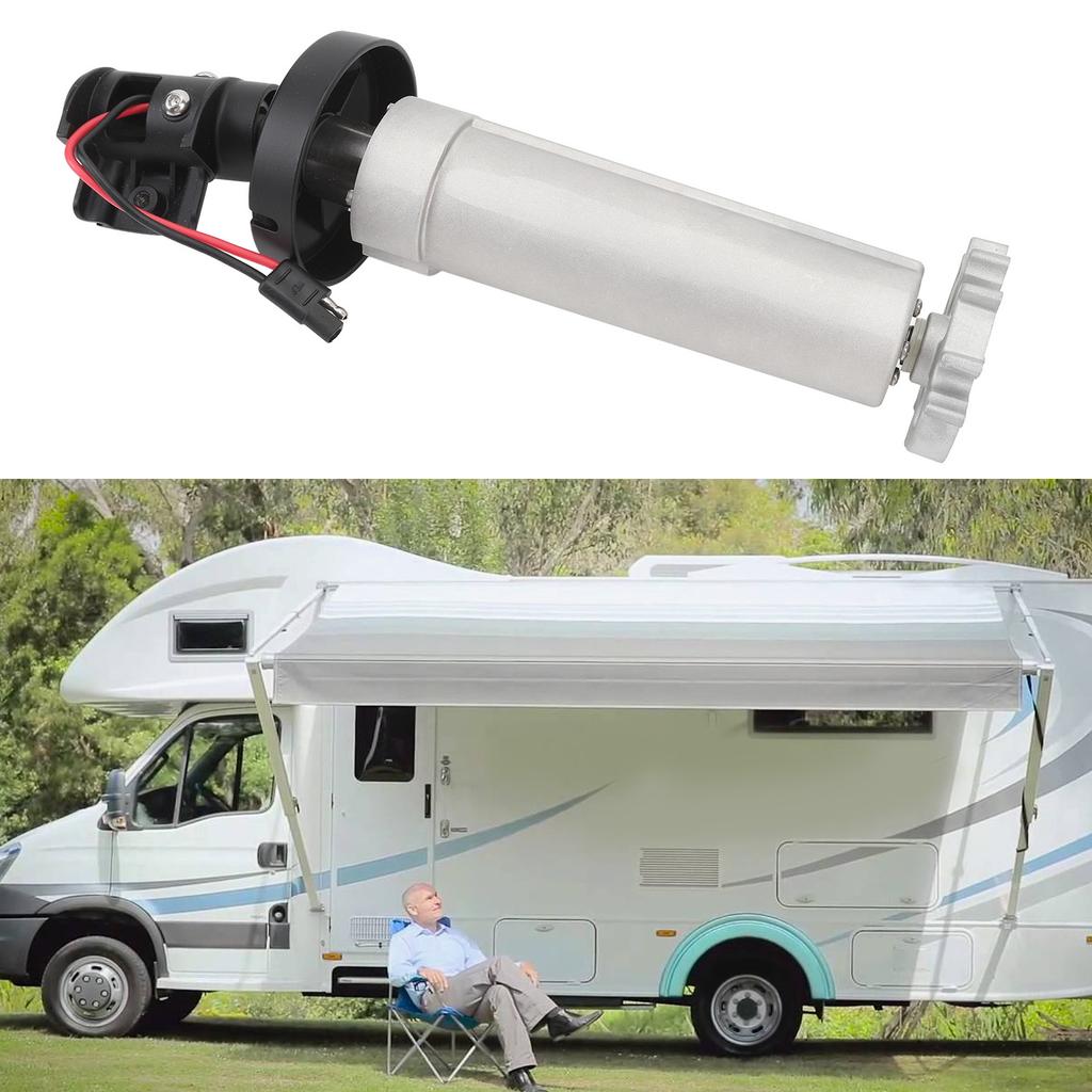 12V DC RV Awning Motor RH Black Torsion Assembly Professional 3310423.209U for 910 915 916 917 Models