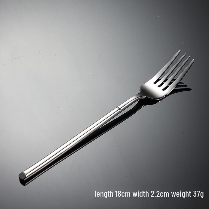 Multi-Spec Knight Mirror Polished Square Handle 304 Stainless Steel Cutlery Set