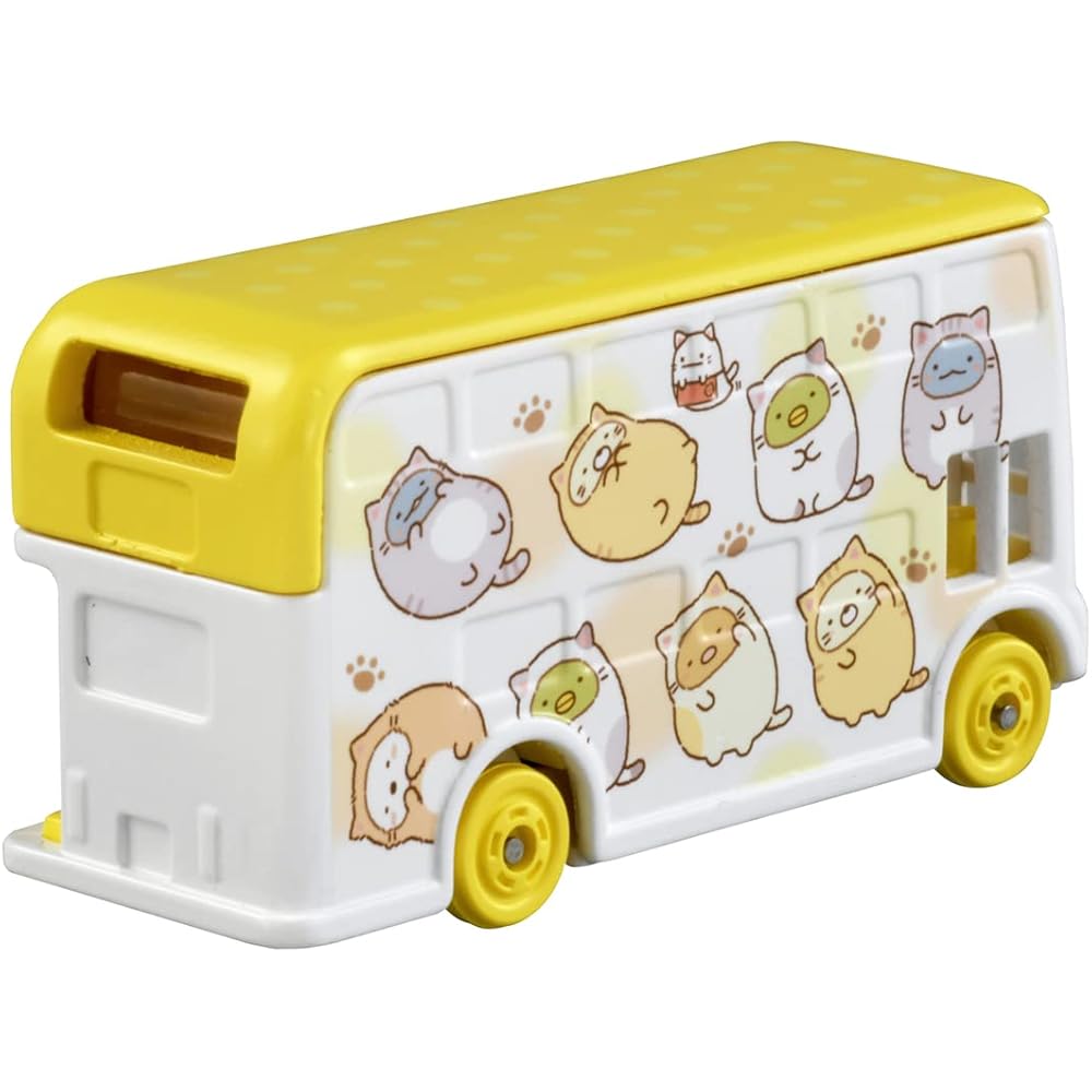 Takara Tomy Tomica Dream Tomica SP Sumikko Gurashi 10th Anniversary Collection Cat Mini Car Toy for Ages 3 and Up