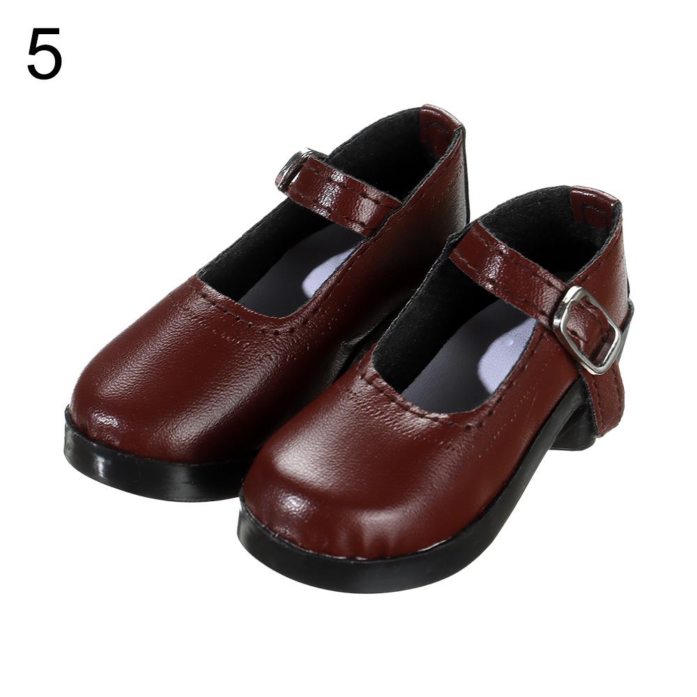 Fashion PU Doll Boots High Heel Princess Shoes For Bjd 1/3 Doll Shoes Accessories 60cm Doll Clothes Wearing Play House Kids Toys