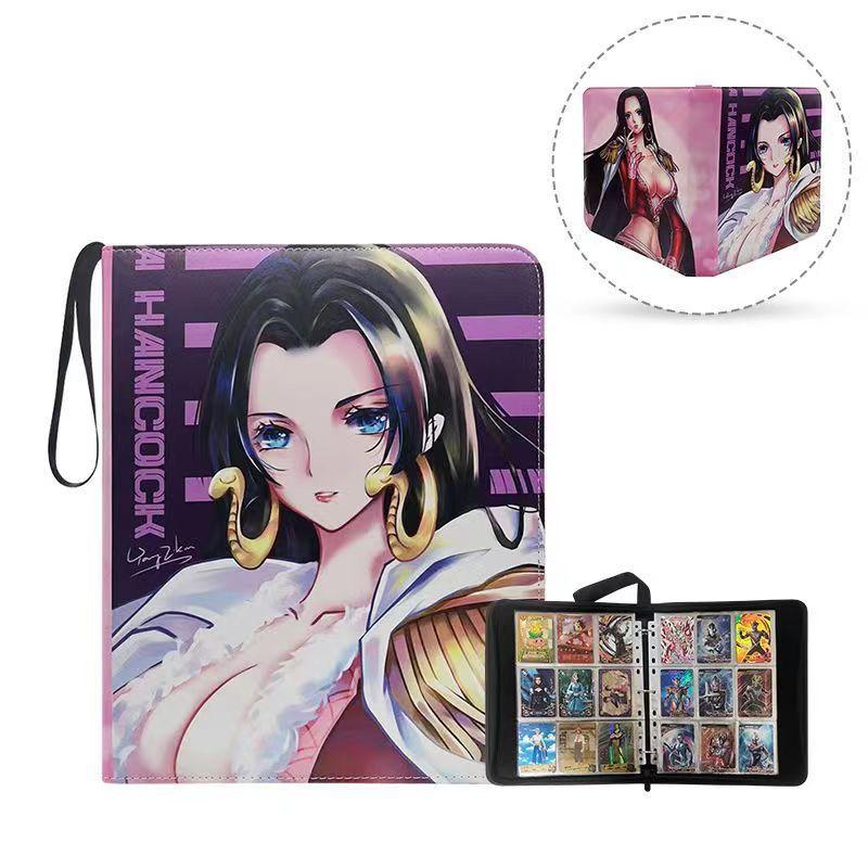 400 sztuk Album na Zdjęcia One Piece Książka Segregator na Mapy Listy Rodzinne Uchwyt na Wizytówki Kolekcja Torba na Zamek Urocza Zabawka dla Dorosłych Dzieci Prezenty
