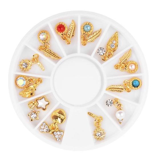 Glass Rhinestones Nail Decoration Manicure Diy Jewelry Accessory