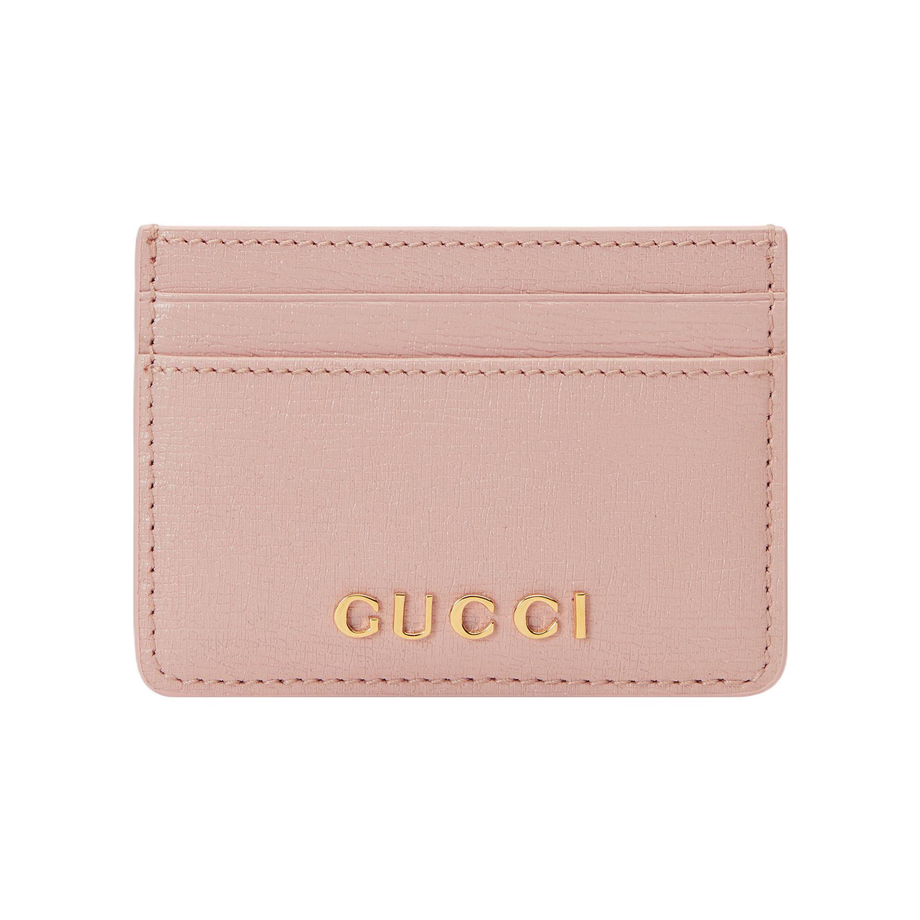 

Gucci Letter Logo Five Slot Leather Card Holder Women Accessories Light-Pink 773428-0OP0N-5909 Gift Set(Basic Set+Box+Shopping Bag)