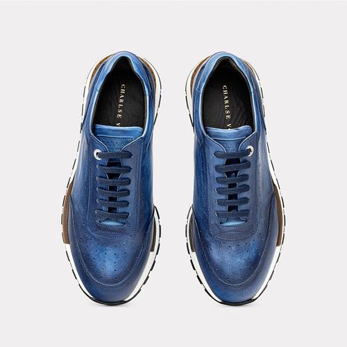Charlse Votum Artistic Punching Detail Sneakers